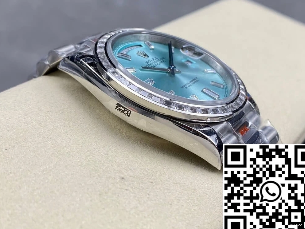 Rolex 975 M228396TBR-0002 Factory Date Diamond Day GM Functional Bezel 0825